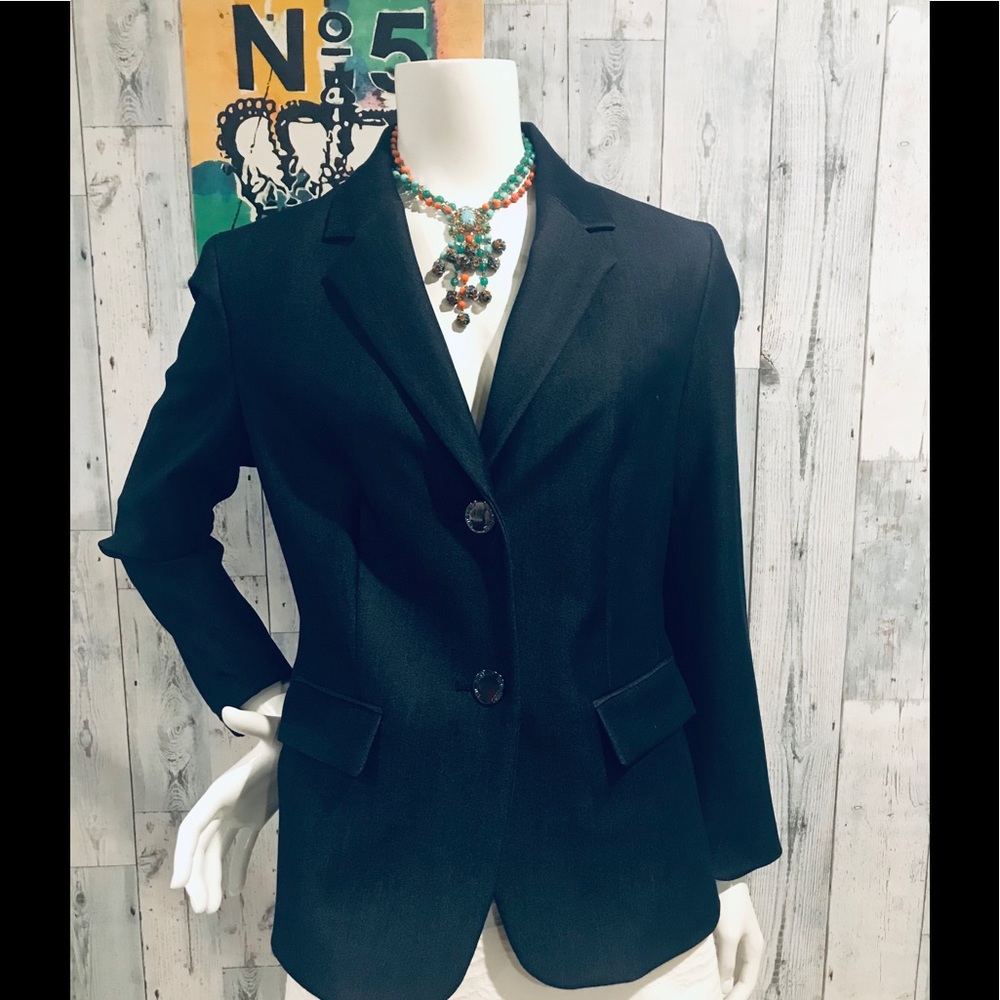 NWT Nine West dress denim blazer.